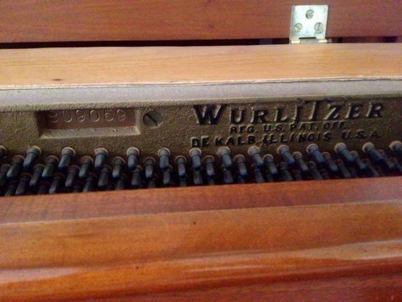wurlitzer serial number